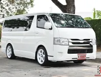 Toyota Hiace 3.0 ตัวเตี้ย D4D 2014 รถใช้งานในครอบครัวตัว GL แท้เบาะวีไอพี แอร์หลังคาพร้อมใช้งาน