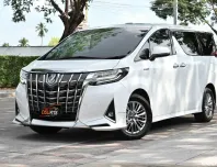 Toyota Alphard 2.5 HV 4WD 2019 รถบ้านมือเดียวออกศูนย์ออปชั่นเยอะเช็คศูนย์ตลอดทุกระยะ