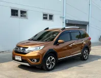 HONDA BRV 1.5SV TOP 2016 สีน้ำตาล ไมล์น้อย กล้องมองหลัง เจ้าของมือเดียว สวยพร้อมใช้งานทันที