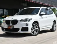 BMW X1 2.0 F48 sDrive18d M Sport 2017 รถบ้านมือเดียวเจ้าของเช็คศูนย์ทุกระยะ ชุดแต่งศุนย์แท้ทั้งคัน
