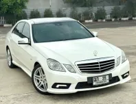 2011 Mercedes-Benz E-Class 1.8 E250 CGI รถเก๋ง 4 ประตู ออกรถง่าย รถสวย ไมล์น้อย 