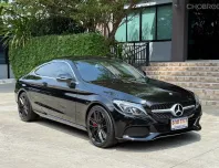 2018 BENZ C250 COUPE รถมือเดียวออกศูนย์ BENZ THAILAND  เข้าศูนย์ทุกระยะ ไม่เคยมีอุบัติเหตุครับ