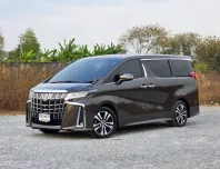 TOYOTA ALPHARD 2.5 S"C Package" (ตัวท็อปสุด) Minor Change ปี 2021 มือแรก ประวัติครบ ออฟชั่นจัดเต็ม