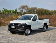 MITSUBISHI TRITON 2.4 MIVEC GL (4WD) 6MT Single Cab รุ่นปรับโฉม ปี 2019 มือแรก ยางใหม่ใช้ต่อยาวๆ