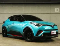 2018 Toyota C-HR 1.8  HV Hi SUV AT รุ่น TOP สุด FULL OPTION ไมล์แท้วิ่งเฉลี่ยต่อปีน้อยมากครับ B8612