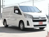 Toyota Hiace 2.8 ECO 2020 รถตู้บรรทุกเจ้าของเดิมใช้งานคนเดียวดแลดีสภาพไม่โทรม