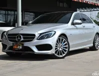 Benz C350e 2.0 W205 AMG Dynamic 2018 รถบ้านออกศุนย์ไมล์เพียง 1 หมื่นกว่าโล ชุดแต่งศูนย์รอบคัน