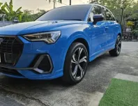 ขาย Audi Q3 35 TFSI S-Line สีฟ้า ปี 20 จด 21 เจ้าของขายเอง ไมล์น้อย สภาพนางฟ้า