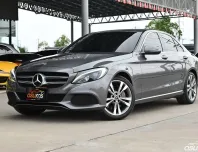 Benz C350e 2.0 W205 Avantgarde 2018 ตัวไฟหน้าใหม่ Facelift ไมล์เพียง 9 หมื่นกว่าโล