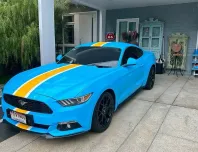 2017 Ford Mustang 2.3 EcoBoost รถเก๋ง 2 ประตู รถสวย ไมล์น้อย  แล๊ปสีฟ้า 