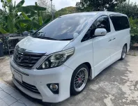 2012 Toyota ALPHARD 2.4 รถตู้/MPV เจ้าของขายเอง รถแต่งสวย ไมล์แท้ 