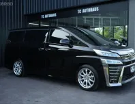TOYOTA VELLFIRE Z G EDITION PACKAGE 2019 รถบ้าน ไมล์แท้