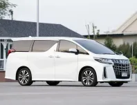 2020 Toyota ALPHARD 2.5 รถตู้/MPV ออกรถฟรีดาวน์ รถสวย ไมล์น้อย มือเดียวป้ายแดง 