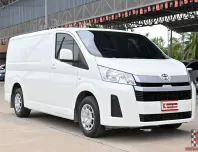 Toyota Hiace 2.8 ECO 2021 รถตู้เตี้ยบรรทุก โฉมใหม่รถมือเดียวเจ้าของใช้งานเอง
