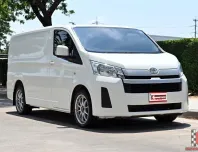 Toyota Hiace 2.8 ECO 2019 รถตู้เตี้ยบรรทุกโฉมหน้ายาว เจ้าของเดิมขับเองคนเดียวดูแลดี