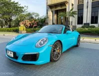 2017 Porsche 911 3.0 รถเปิดประทุน รถบ้านแท้ ไมล์น้อย มือเดียวป้ายแดง 