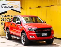 FORD RANGER DOUBLE CAB Hi-Rider 2.2 XLT ปี 2017 ปลายปี เครื่อง ดีเซล เกียร์ Auto รถสวยตัวถังเดิม