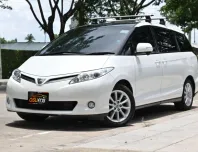 Toyota Estima 2.4 Aeras 2013 รถบ้านมือเดียวออกศูนย์ไฟหน้าใหม่ ใช้งานน้อยไมล์ 1.3 แสนกว่าโล