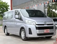 Toyota Hiace 2.8 ECO 2021 รถตู้เตี้ยบรรทุกโฉมหน้ายาว เจ้าของเดิมขับคนเดียวดูแลดีเช็คศูนย์ตลอด