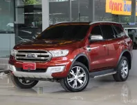 Ford Everest 2.2 Titanium+ ปี 2018 ไมล์แท้แน่นอน3x,xxxโล เข้าศูนย์ตลอด รถบ้านมือเดียว เดิมสวยทั้งคัน