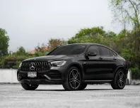 Benz GLC43 Coupe Facelift สีเทาเข้ม ปี 2021 สภาพสวยมาก มือเดียวป้ายแดง ขับดีมาก 