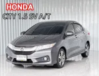 รุ่นท๊อป Honda CITY 1.5 SV i-VTEC รถเก๋ง 4 ประตู รถสภาพดี มีประกัน