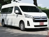Toyota Commuter 2.8 2021 รถตู้หน้ายาวเบาะวีไอพี 9 ที่นั่ง เจ้าของเดิมเช็คศูนย์ตลอด