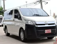 Toyota Hiace 2.8 GL 2019 รถตู้เตี้ยตัว GL แท้ เบาะเดิม 3 แถว รถบ้านมือเดียว