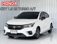 เครื่องยนต์เทอร์โบ Honda CITY 1.0 RS รถเก๋ง 4 ประตู 