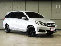2015 Honda Mobilio 1.5 S AT ไมล์แท้เฉลี่ยน้อยมาก รถมือเเรกจากป้ายเเดง B7829
