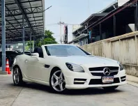 2016 Mercedes-Benz SLK-Class 2.0 SLK200 AMG รถเปิดประทุน ฟรีดาวน์ รถบ้านไมล์แท้  