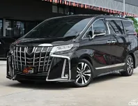Toyota Alphard 2.5 S C-Package 2019 ตัวไมเนอร์เชนจ์ กระจังหน้าใหม่ ไฟใหม่ ออปชั่นเยอะกว่าตัวเก่า
