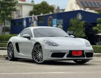 Porsche 718 Cayman 2.0 PDK AT สีเทาเครยอน สีพิเศษ หายาก ไมล์ 4หมื่นโลแท้ ออฟชั่นเต็ม 