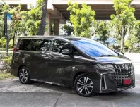 2021 Toyota ALPHARD 2.5 รถตู้/MPV เจ้าของขายเอง รถสวย ไมล์แท้ 