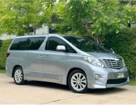 2009 Toyota ALPHARD 2.4 รถตู้/MPV รถสวย ไมล์น้อย มือเดียวป้ายแดง 