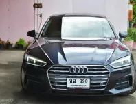 2018 Audi A5 2.0 Sportback 45 TFSI สีน้ำเงินเข้ม Moonlight Blue 🌠ไมล์ 5 หมื่นโล รถบ้านสภาพสวยจัด