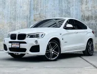 2018 BMW X4 2.0 xDrive20d SUV รถบ้านมือเดียว ไมล์น้อย เจ้าของขายเอง 