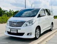 2012 Toyota ALPHARD 2.4 รถตู้/MPV รถบ้านแท้ ไมล์น้อย 