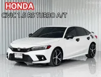 โฉม FE Honda CIVIC 1.5RS Turbo ไม่มีชนหนัก ไม่มีน้ำท่วม