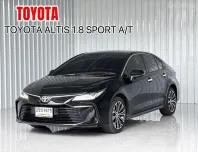 รถมือเดียว หล่อเข้มสปอร์ต Toyota COROLLA 1.8 รถเก๋ง 4 ประตู