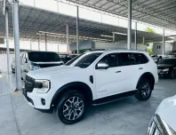 FORD EVEREST 2.0 TITANIUM PLUS 4WD 2023 รถสวย มือแรก สภาพป้ายแดง ไมล์ 3 หมื่น TOP รับประกันตัวถังสวย