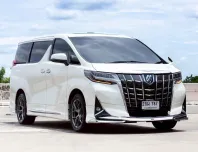 2022 Toyota ALPHARD 2.5 HYBRID E-Four รถตู้/MPV รถบ้านมือเดียว เจ้าของขายเอง 