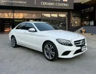 2018 Mercedes-Benz C-Class 2.0 C220d รถเก๋ง 4 ประตู ฟรีดาวน์