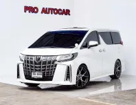 2023 Toyota ALPHARD 2.5 รถตู้/MPV รถบ้านแท้ เจ้าของขายเอง เดิมทุกชิ้น