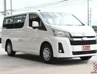 มีวารันตีศูนย์ Toyota Hiace ปี24 เกียร์ออโต้ ไมล์ 6พัน สภาพป้ายแดง