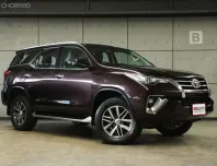 2018 Toyota FORTUNER 2.4 V SUV AT MODEL MINORCHANGE 1 ประวัติดีเข้าเช็กที่ศูนย์ทุกระยะ B5473