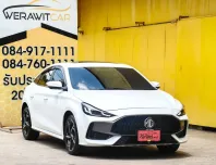 MG MG5 1.5 D+ Sedan หลังคา Sunroof ตัวรองท็อป ปี 2023 เครื่องเบนซิน เกียร์Auto รถสวย สภาพใหม่ป้ายแดง