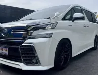 ขายรถ Toyota VELLFIRE 2.5 Hybrid ZR G Edition E-Four 2016 สภาพดี ตัวท็อป รถสวย พร้อมใช้งาน 