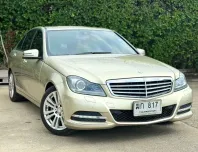 2012 Mercedes-Benz C-Class 1.8 C200 รถเก๋ง 4 ประตู รถบ้านแท้
