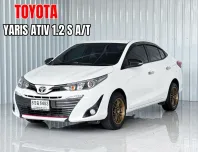รถบ้านมือเดียวToyota Yaris Ativ 1.2 S รถเก๋ง 4 ประตู  ฟรีดาวน์